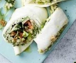 Mozzarella-Wrap mit Rucola