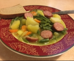 Herbstlicher Bohneneintopf a la Sybi