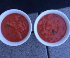 Tomatenbutter zum Grillen oder fürs Brot