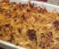 Weißkohl-Hackfleisch-Auflauf