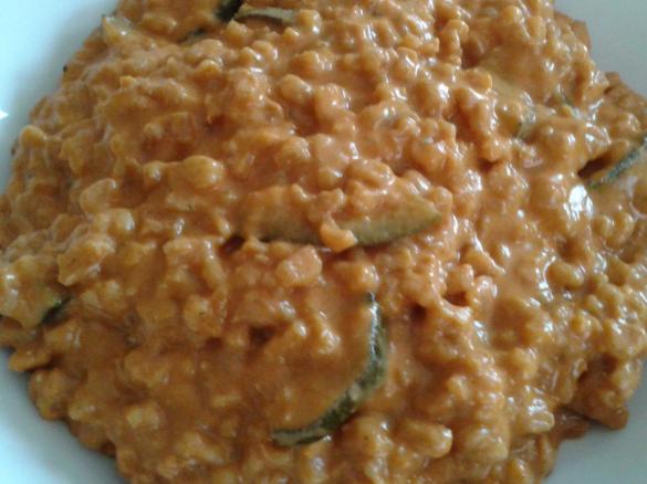 Dinkel-Zucchini-Topf