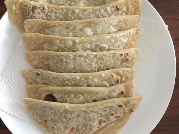 Gözleme - gefüllte Teigtaschen