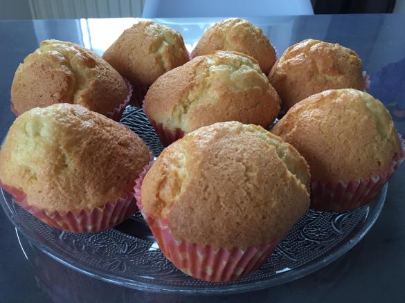 Milchfreie Zitronenmuffins