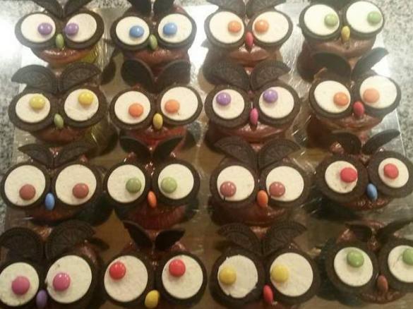 Mandarinenmuffins via Eulen