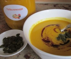 Kürbiscremesuppe