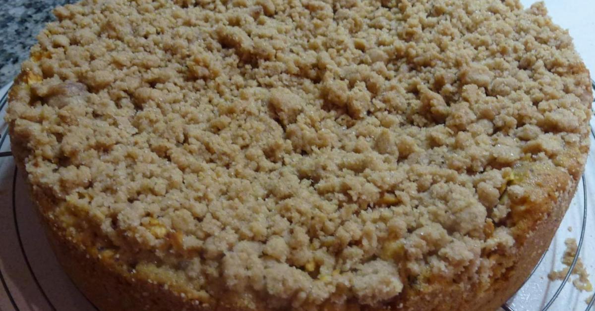 Variation von Apfelkuchen mit Zimt u. Streusel von ninigleid. Ein ...