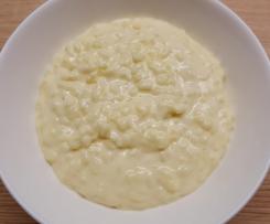 Marzipan-Sahne-Milchreis