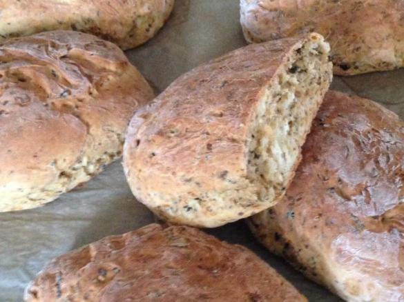 Tomaten Oliven Baguettes