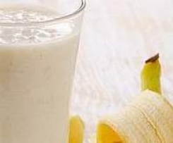 Bananenmilch / Milchshake 
