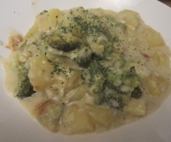 Brokkoli-Kartoffel-Auflauf