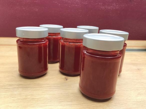 Erdbeer - Johannisbeer - Marmelade samtfein