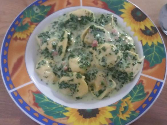 Tortellini - Spinat by Sabine