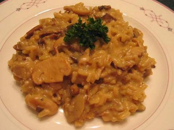 Risotto mit Steinpilzen