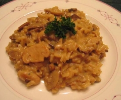 Risotto mit Steinpilzen