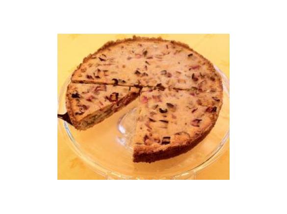 Rhabarbertorte mit Guss