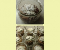 Rumstollen im Glas gebacken