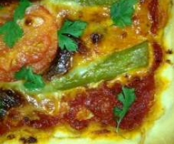 Pizza-mit Spargel & Parmesan..