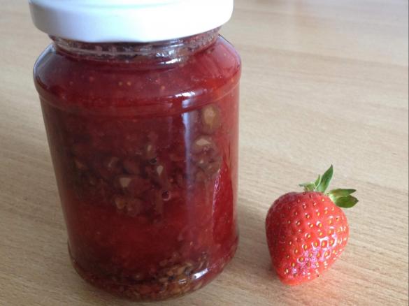 Erdbeer-Schoko-Marmelade / Erdbeermarmelade mit Schoko