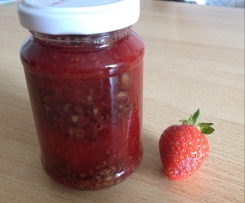Erdbeer-Schoko-Marmelade / Erdbeermarmelade mit Schoko