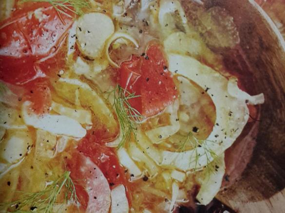 Fenchel -Tomaten -Süppchen