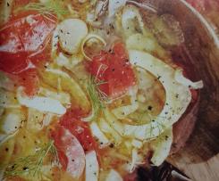Fenchel -Tomaten -Süppchen