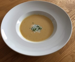 Kartoffelcremesuppe - leicht & lecker
