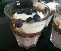 Heidelbeer-Joghurt-Dessert