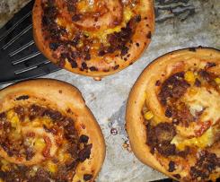 Variation Hackfleischschnecken