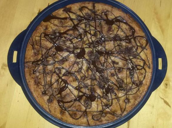 Nuss- Kirsch- Marzipan Kuchen