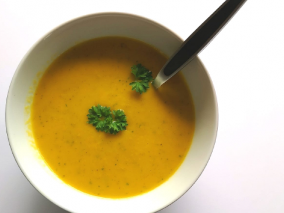 Kürbiscreme-Suppe