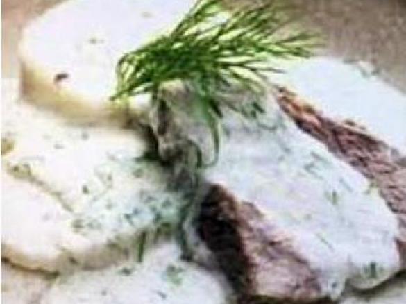 Variation Weltbeste Dillsoße