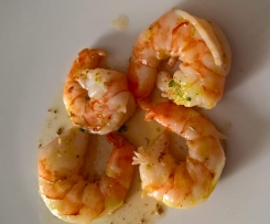 Gambas Limone (Sous Vide ) 