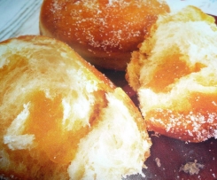 Kräppel, Pfannkuchen für Fastnacht, locker und einfach