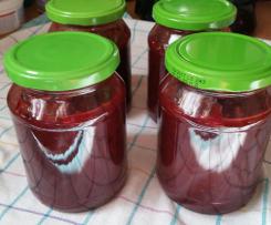 Pflaumenmus mit Lebkuchengewürz