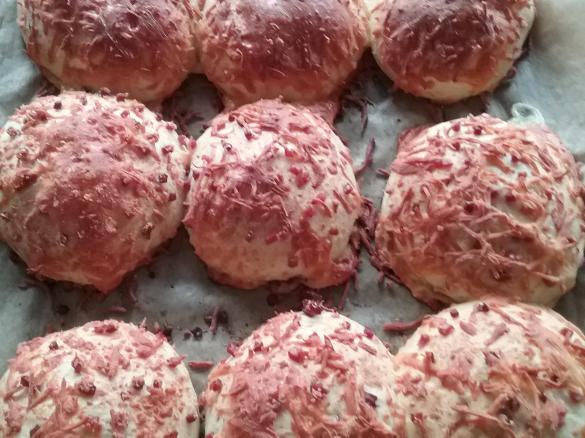 Käseschinken Brötchen