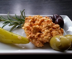 Tomaten Oliven Feta Creme