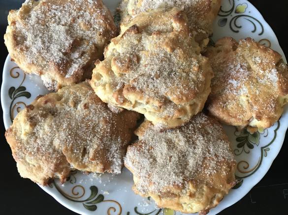 Apfelküsschen ohne Ei