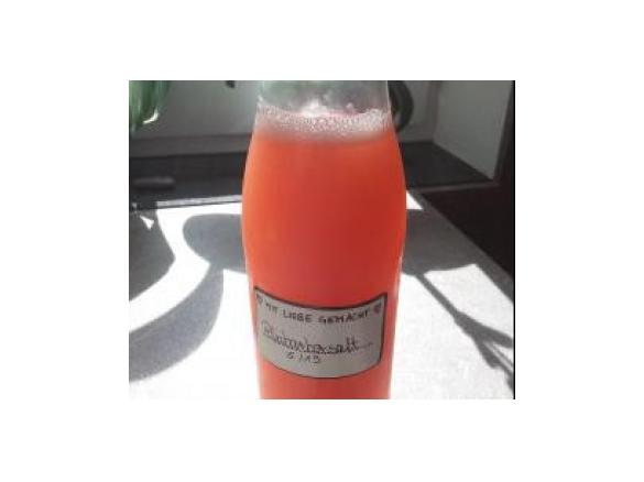 Rhabarbersaft/Rhabarbersirup