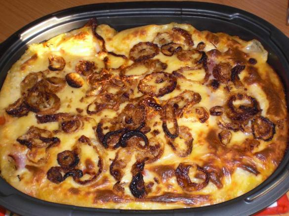 Sauerkraut Schinkenröllchen Auflauf