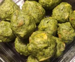 Spinatknödel vegan