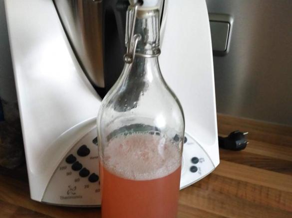 Rhabarbersirup/saft