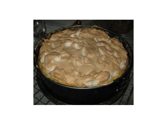 Käsekuchen mit Baiser