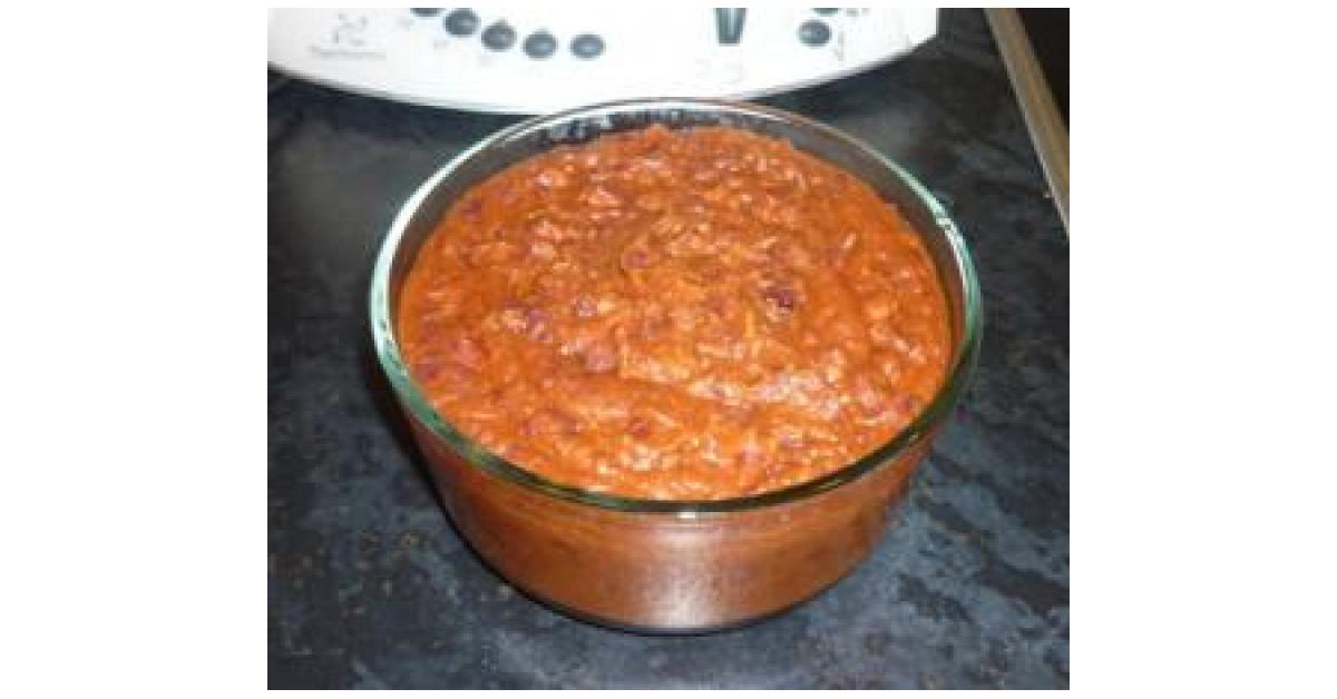 Variation von Mexican Bean Dip (Mexikanischer Bohnendip zu Tacos u ... Variation von Mexican Bean Dip (Mexikanischer Bohnendip zu Tacos u ...