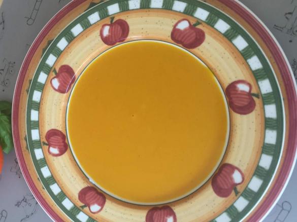 Kürbis-Kokos-Curry Suppe