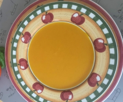 Kürbis-Kokos-Curry Suppe