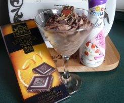 Orangen Mousse au chocolat