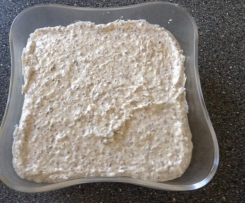 Bounty Creme - Variation von Stracchiatella-Mandel-Dessert