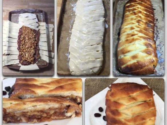 Apfel-Cranberry-Strietzel (Finessen 05/2015)