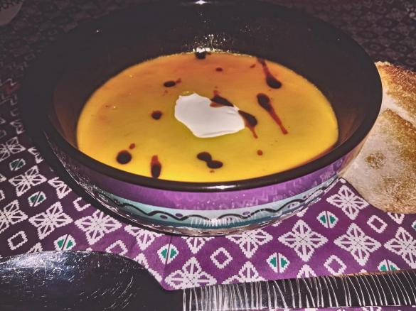 Kürbis Suppe