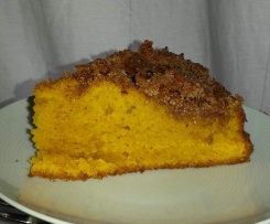 Kürbispie mit Dinkelvollkornstreusel